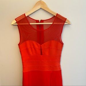 BCBGMaxAzria Dresses - BCBG Ponte Silk Red Sleeveless Dress BCBGMaxAzria Dresses - BCBG Ponte Silk Red Sleeveless Dress